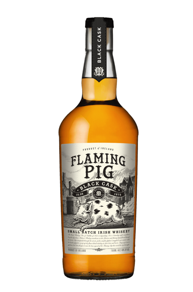 Flaming Pig Black Irish 700ml