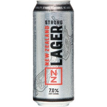 NZ Lager Strong 7% 1x500ml Can