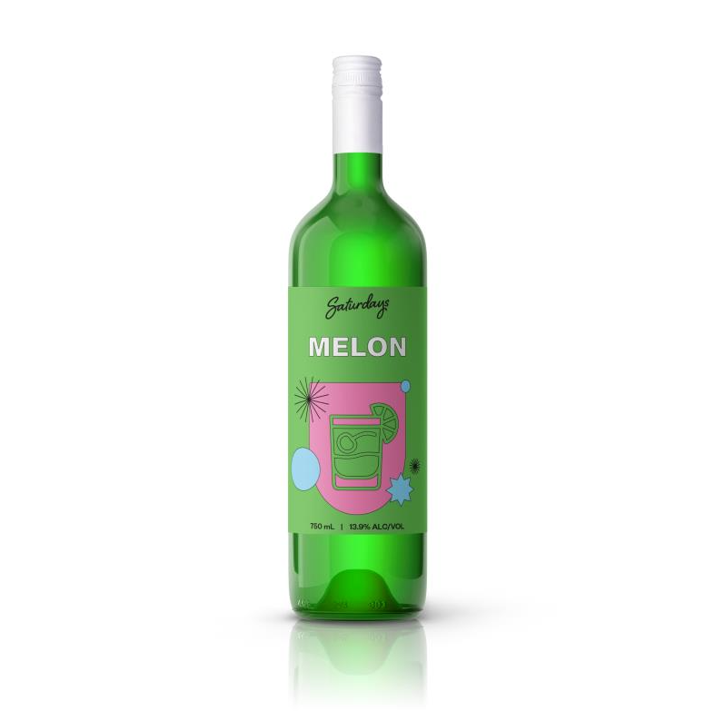 Saturdays Melon 13.9% 750ml
