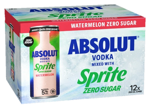 Absolut WaterM ZeroS 12x250C