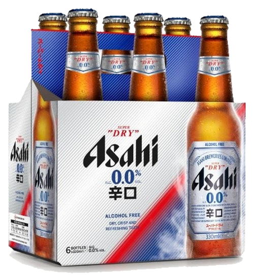 Asahi Super Dry 0.0% 6x330B