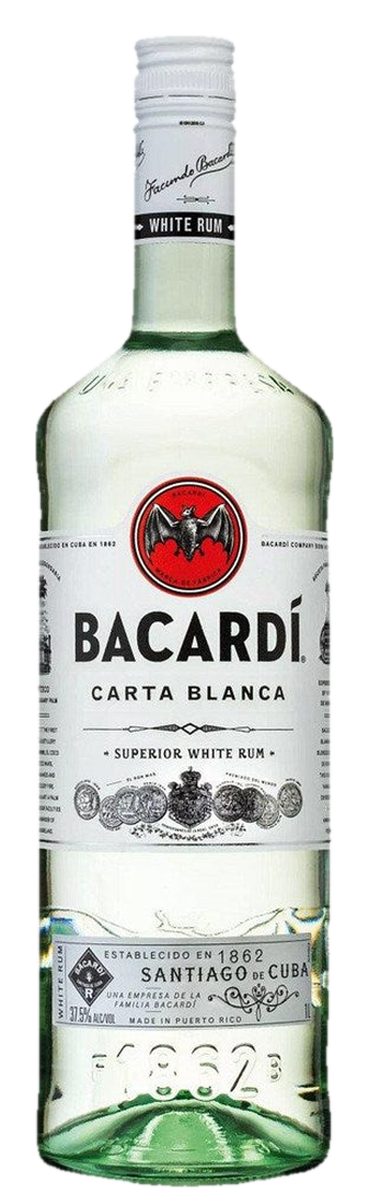 Bacardi White 1L