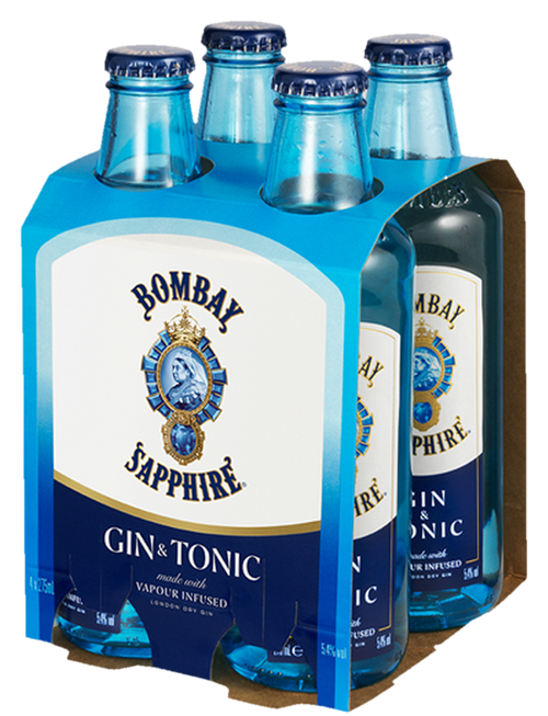 Bombay Gin & Tonic 4x275B