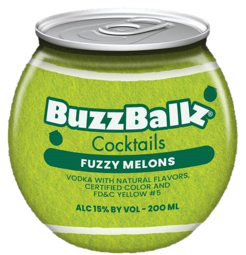 Buzzballz Fuzzy Melons 187ml