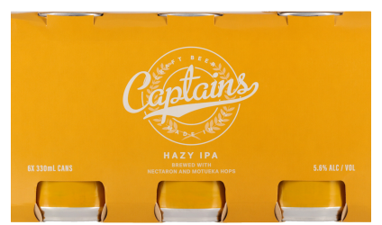Captains Hazy IPA 6x330C