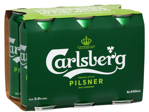 Carlsberg 6x440ml Cans