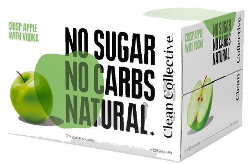 Clean Co Apple Vodka 12x250C