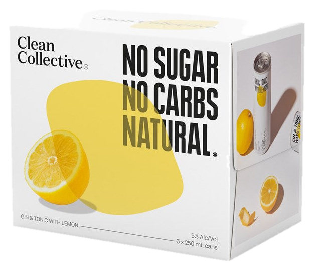 Clean Co G&T Lemon 12x250C
