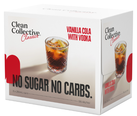 Clean Co Vanilla Cola 6x250C