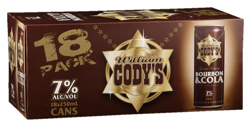 Codys 7% 18x250C