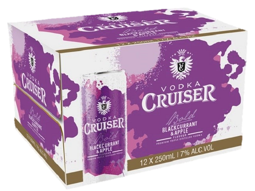Cruiser Blackcurrant 12x250C