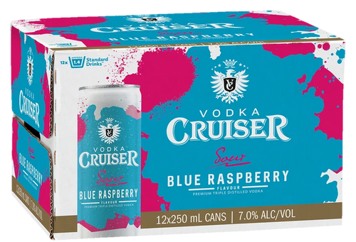 Cruiser Sour Blue Ras 12pk Cans