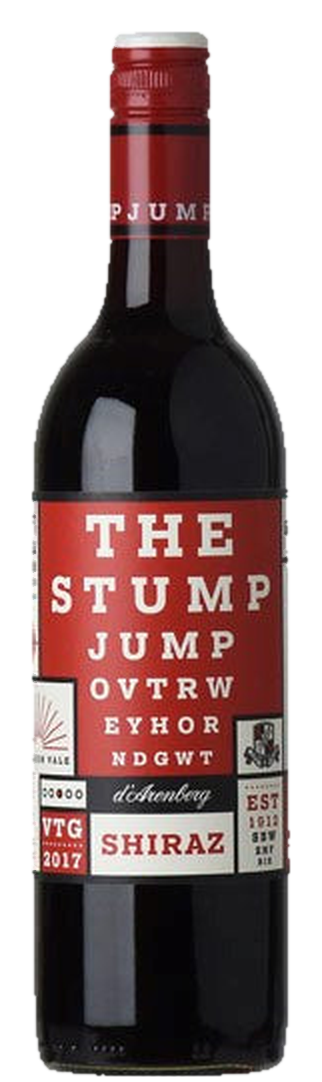 D Arenberg Stump Jump Shiraz