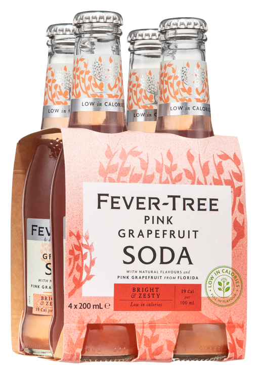 Fever Tree Pink Grapefr 4x200B