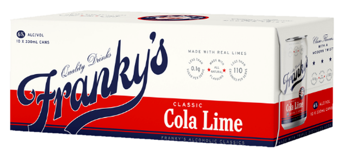 Franky Cola Lime 10x330C