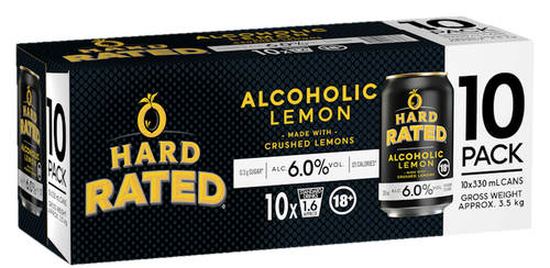 Hard Rated Lemon 6% 10x330C