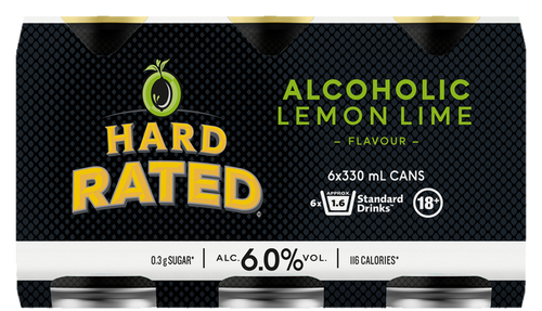 Hard Rated Lemon Lime 6x330C