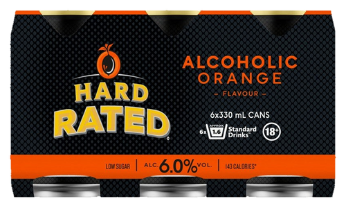 Hard Rated Orange 6x330C