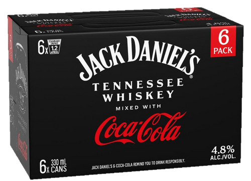 Jack Dans C-Cola 4.8% 6x330C