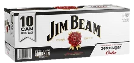 Jim Beam 4.8% Zero 10x330C