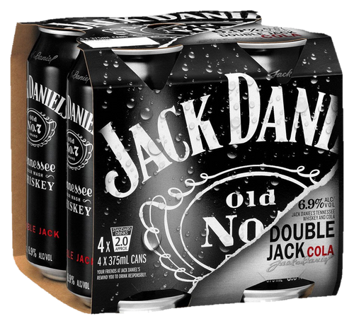 Jack Dans D/Jack Can 4x375ml