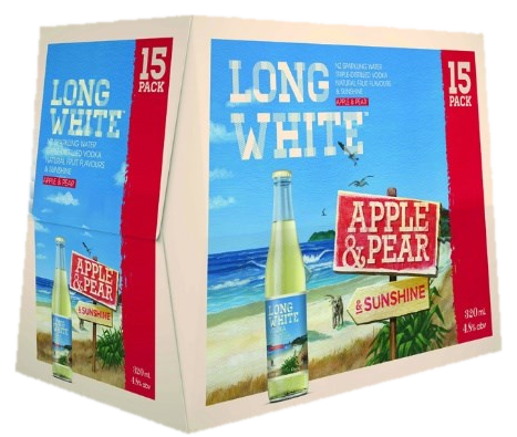 Long White Apple Pear 15x320B