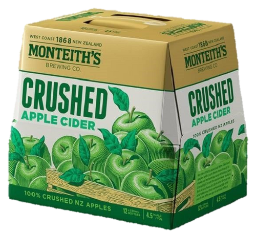 Monteiths Crush Apple 12x330B
