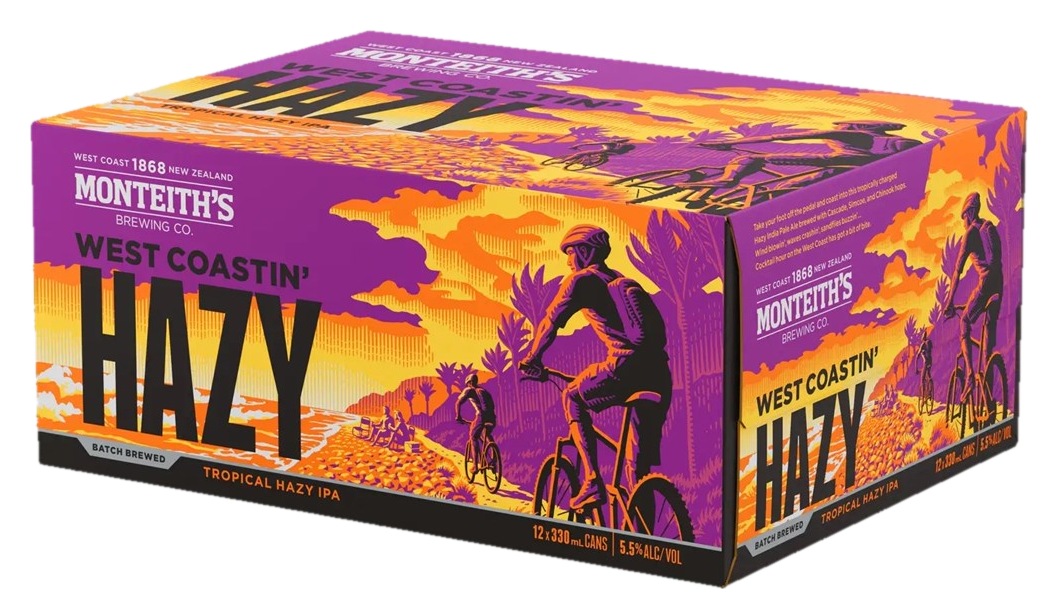 Monteiths West Coastin 12x330C