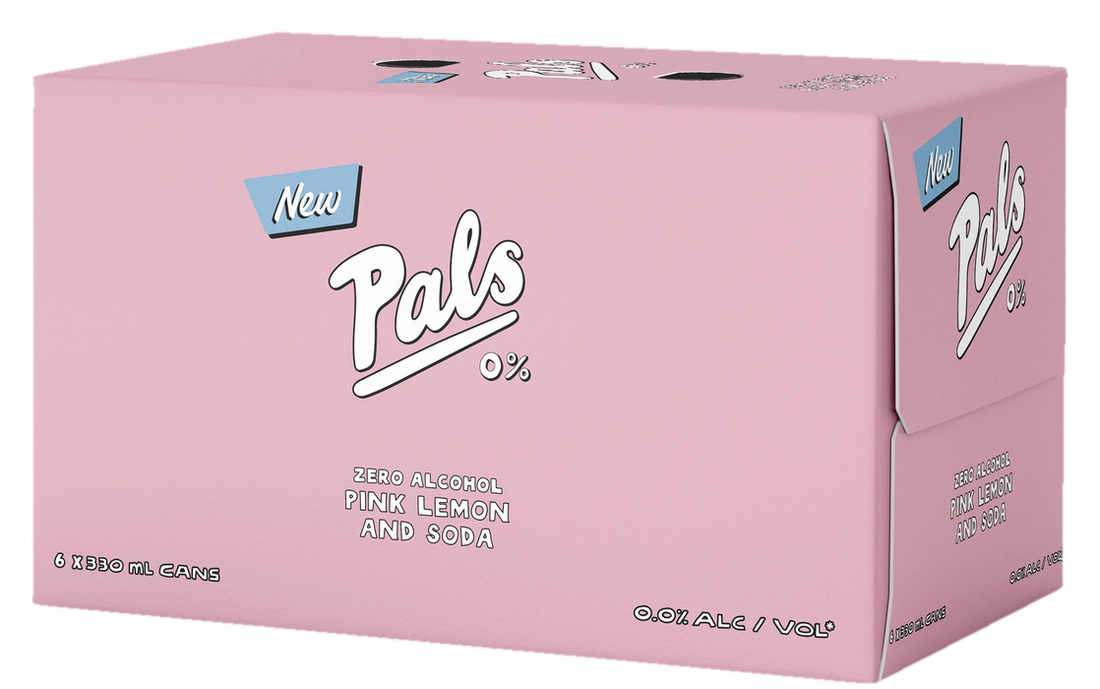Pals 0% Pink Lemon 6x330 Cans
