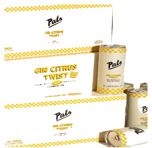 Pals Gin Citrus Twist 10x250C