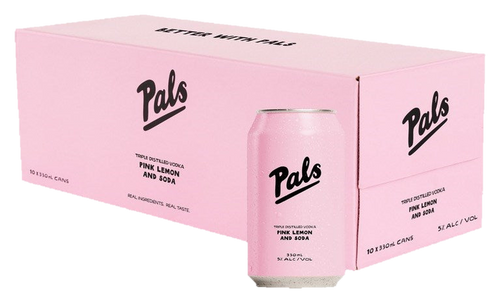 Pals Pink Lemon Soda 10x330C