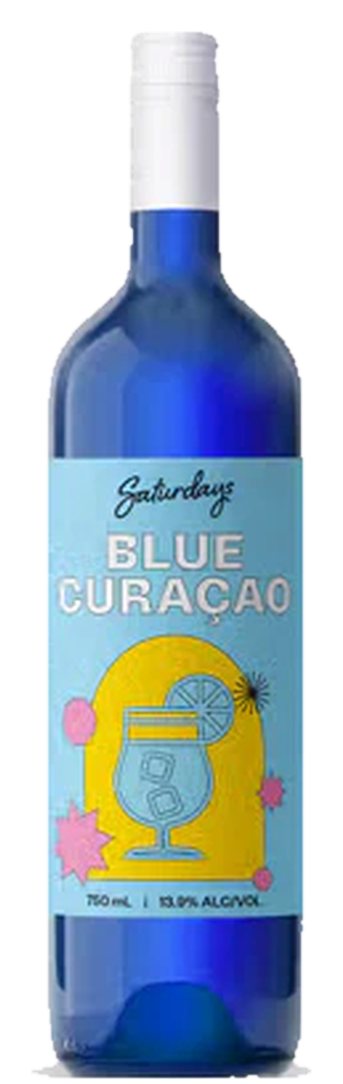 Saturdays Blue Curacao 750ml