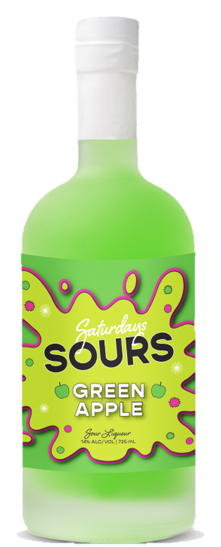 Saturdays Sours Gn Apple 725ml