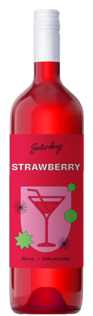 Saturdays Strawberry 750ml