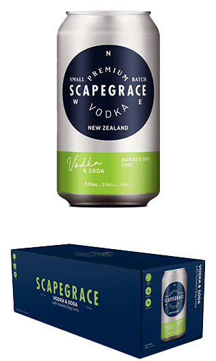 Scapegrace Vodka Lime 10x330C