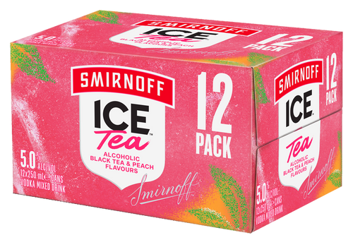 Smirnoff Ice Peach Tea 12x250C