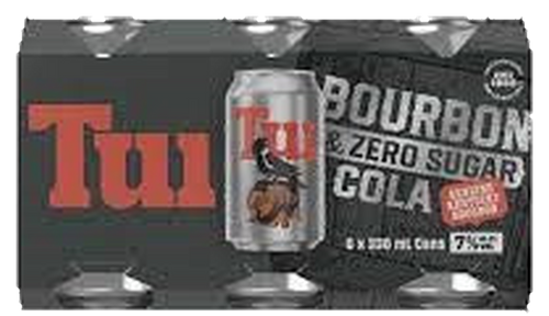 Tui Bourbon 7% Zero 6x330C