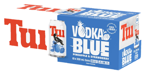 Tui Vodka Blue Case 10x330C