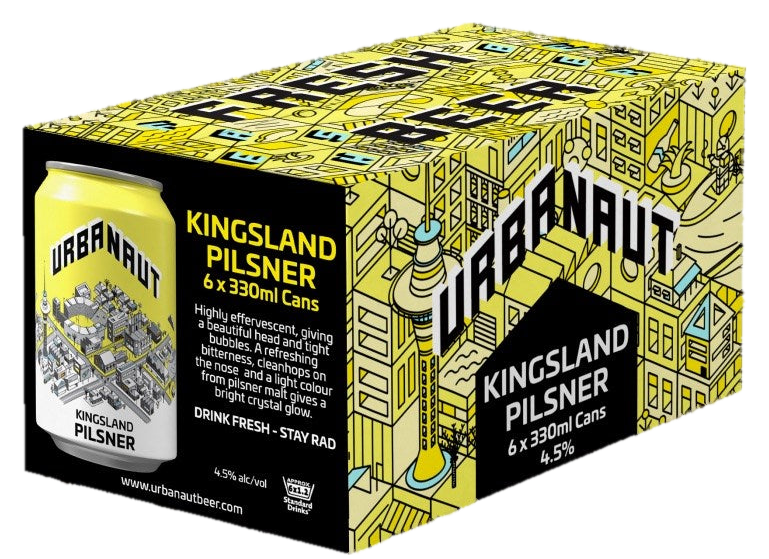 Urbanaut Kingsland Pils 6x330C
