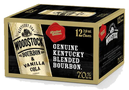 Woodstock Vanilla 7% 12pk Cans