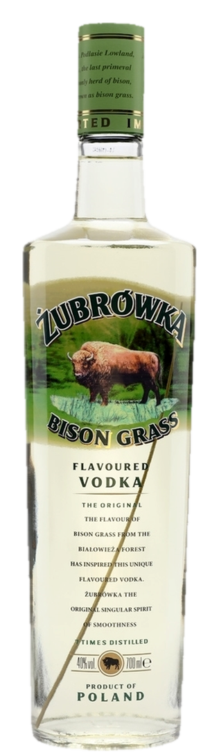 Zubrowka Bison Vodka 37.5% 1L