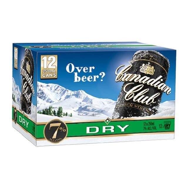 CC Dry 7% 12x250ml Cans