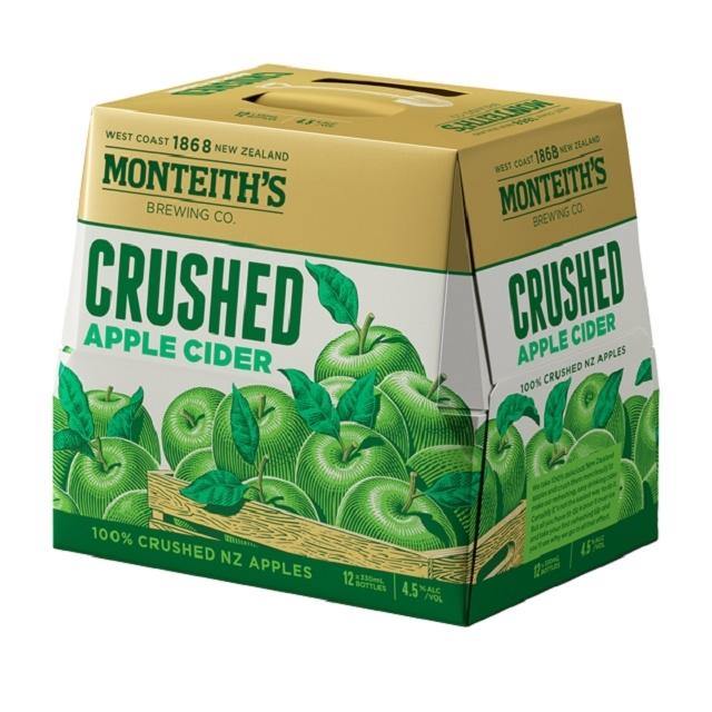 Monteiths Apple Cider 12x330 Btl - Liquor Library