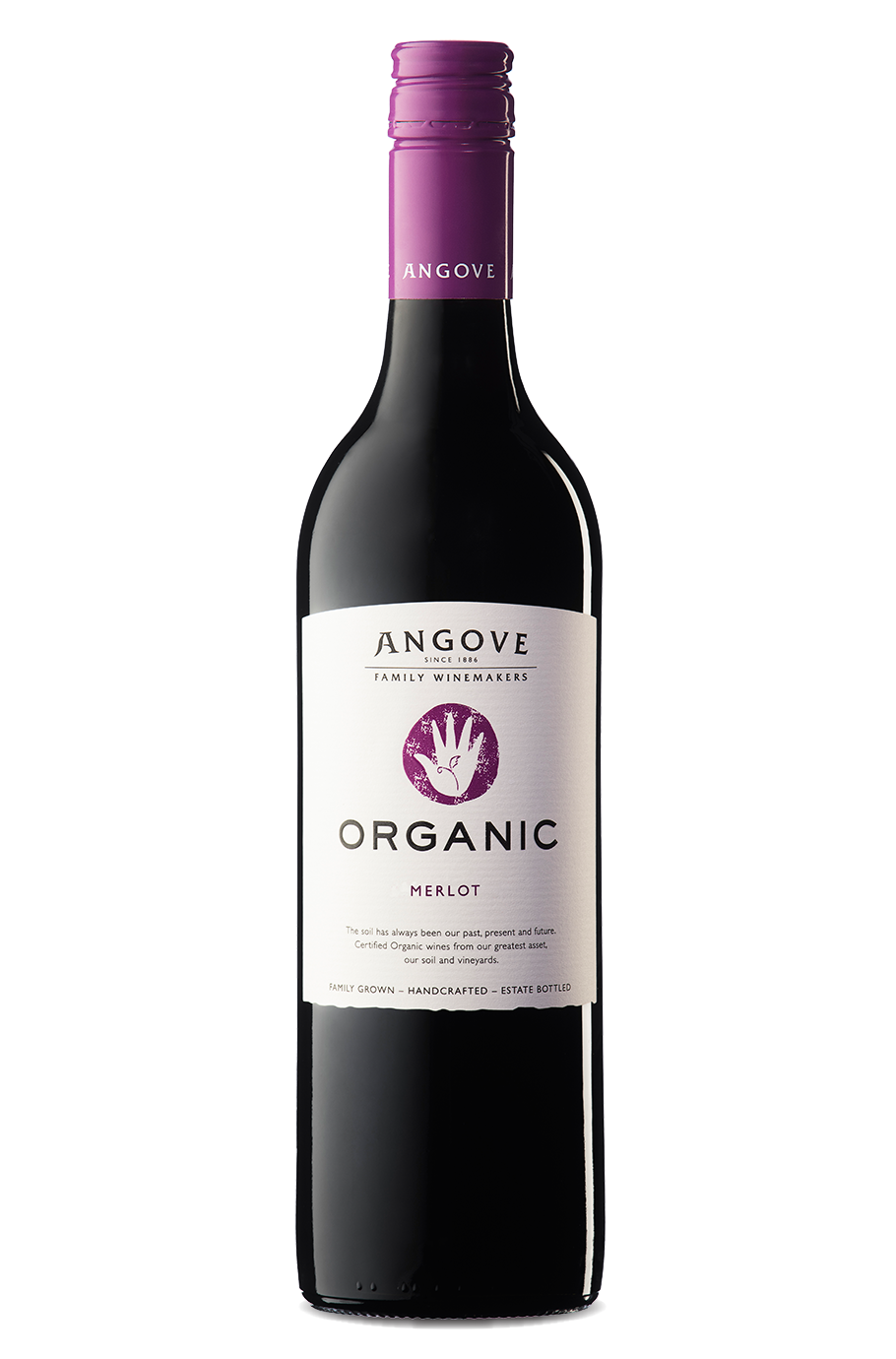 Angove Organic Merlot 750ml - Liquor Library