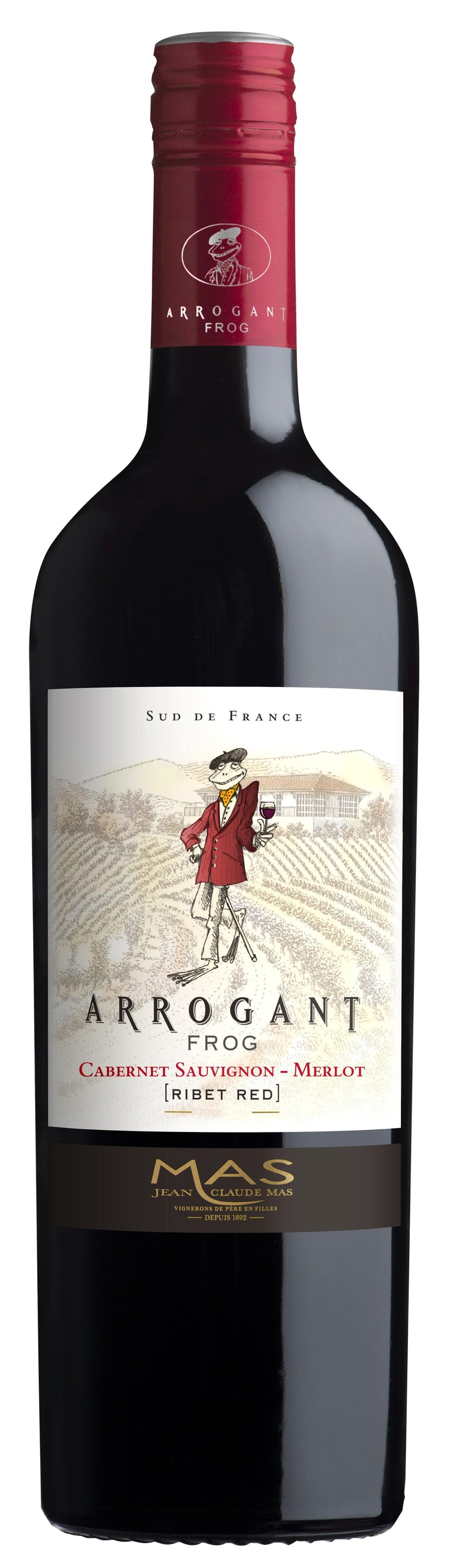 Arrogant Frog Cab Merlot 750ml - Liquor Library