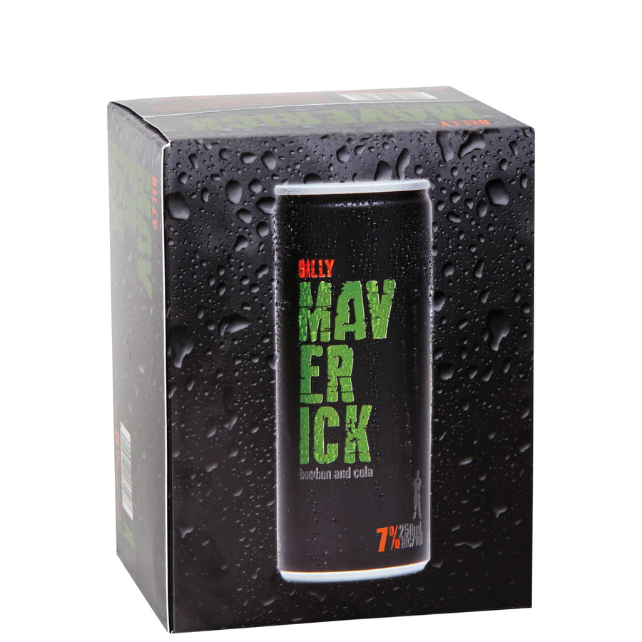 Billy Maverick 7% 12x250ml Can - Liquor Library