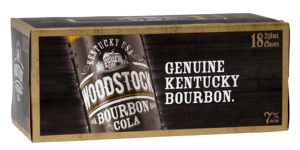 Woodstock 7% 18x250ml Cans - Liquor Library