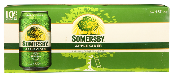 Somersby Apple 10x330ml Cans - Liquor Library