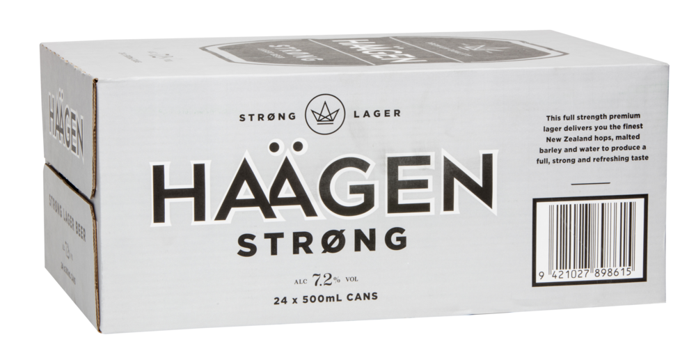 Haagen 7.2% 24x500ml Cans - Liquor Library