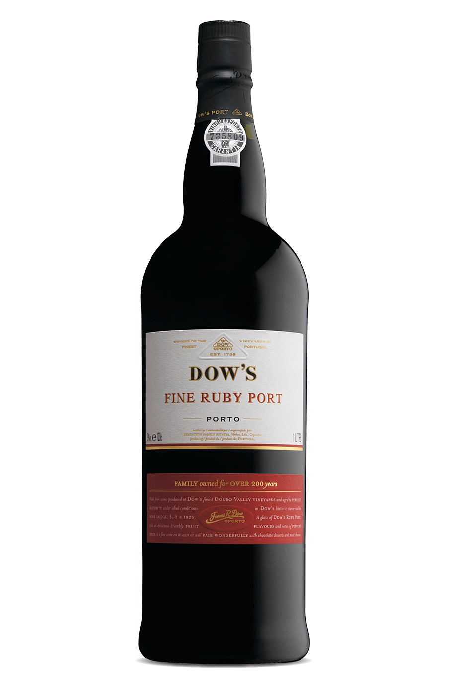 Dow's Fine Ruby Port 750ml - Liquor Library